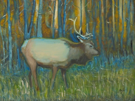 Golden Hour painting