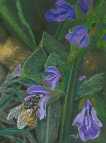 Sage Honey painting